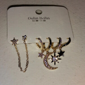 6 pack‎ of earrings